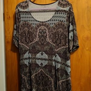 Soma scoop neck tunic size Large